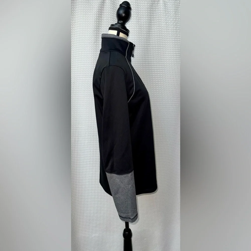 The North Face black 1/4 zip size Large - Picture 5 of 15